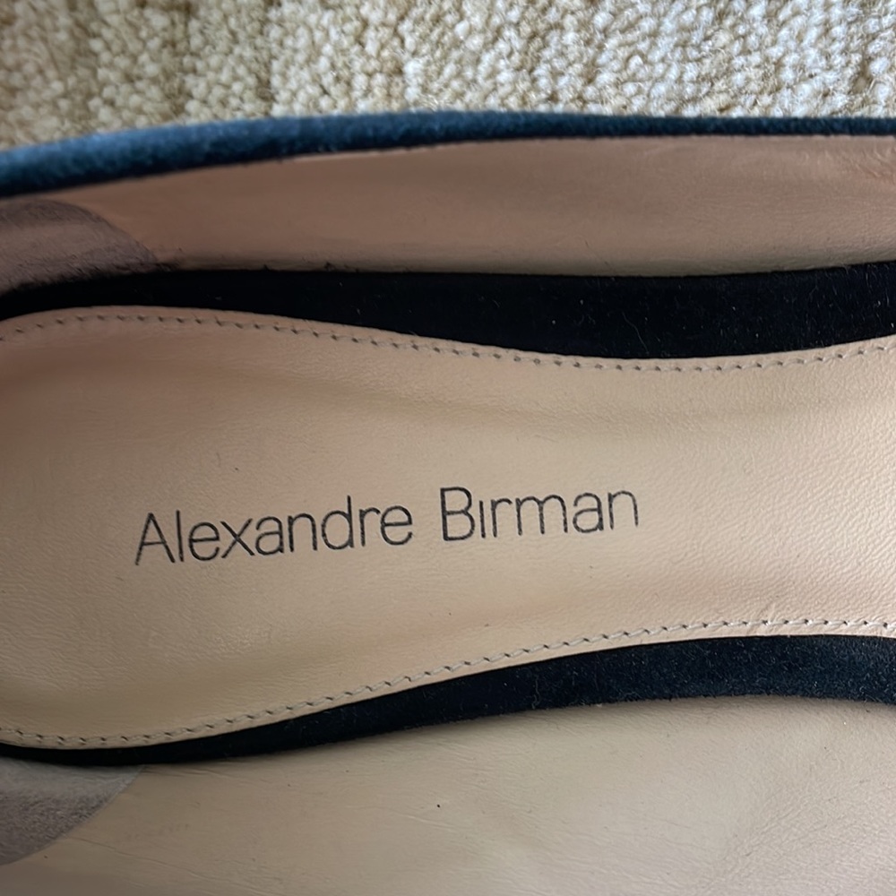 Designer Genuine Python And Suede Flats. Very Cle… - image 2